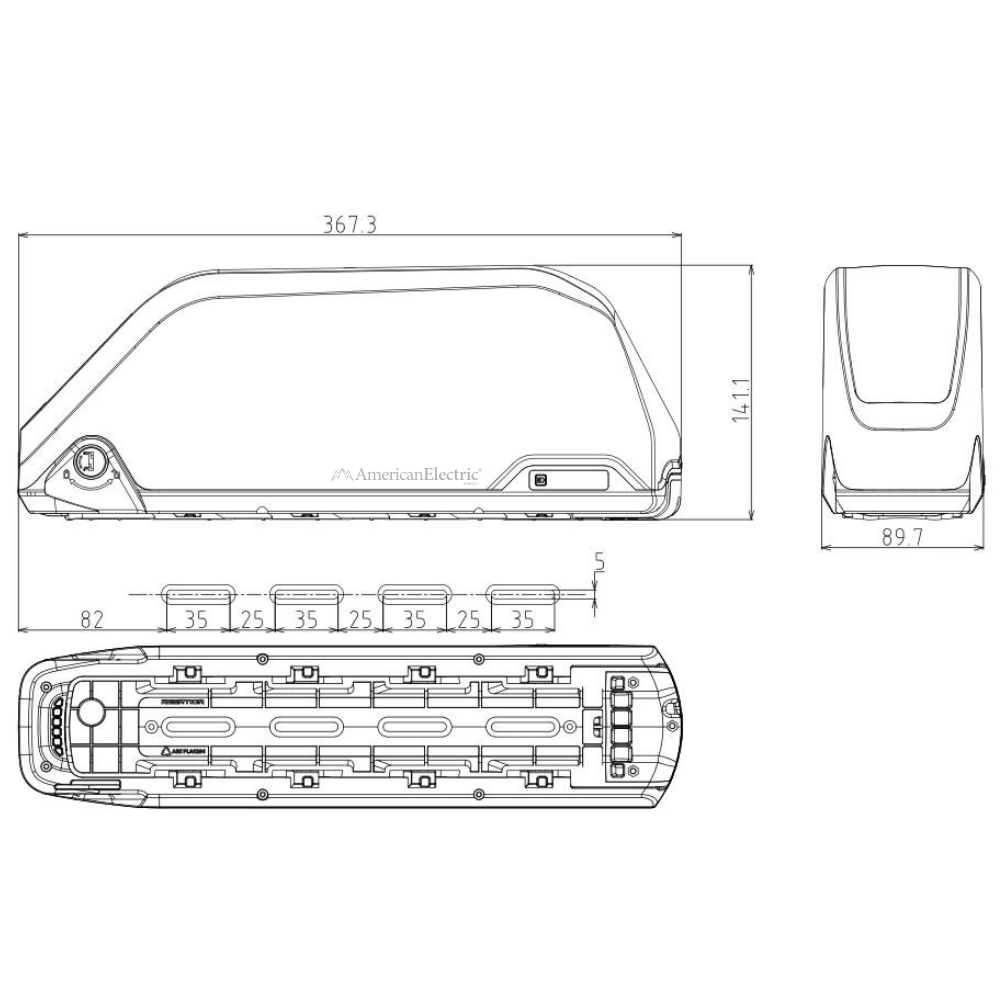 Hurley Big Swell 2 Battery Pack
