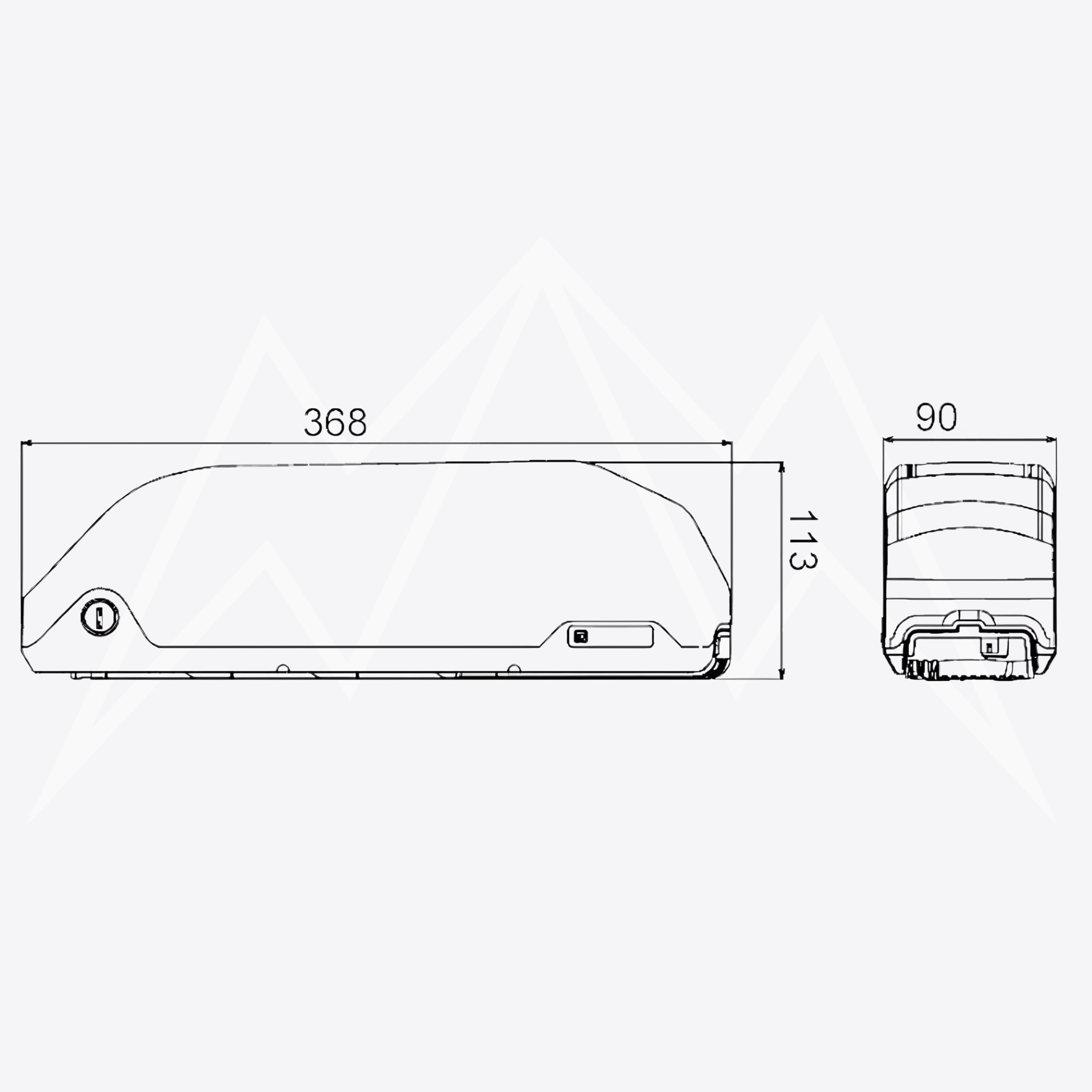 Polly DP-6C Battery Case