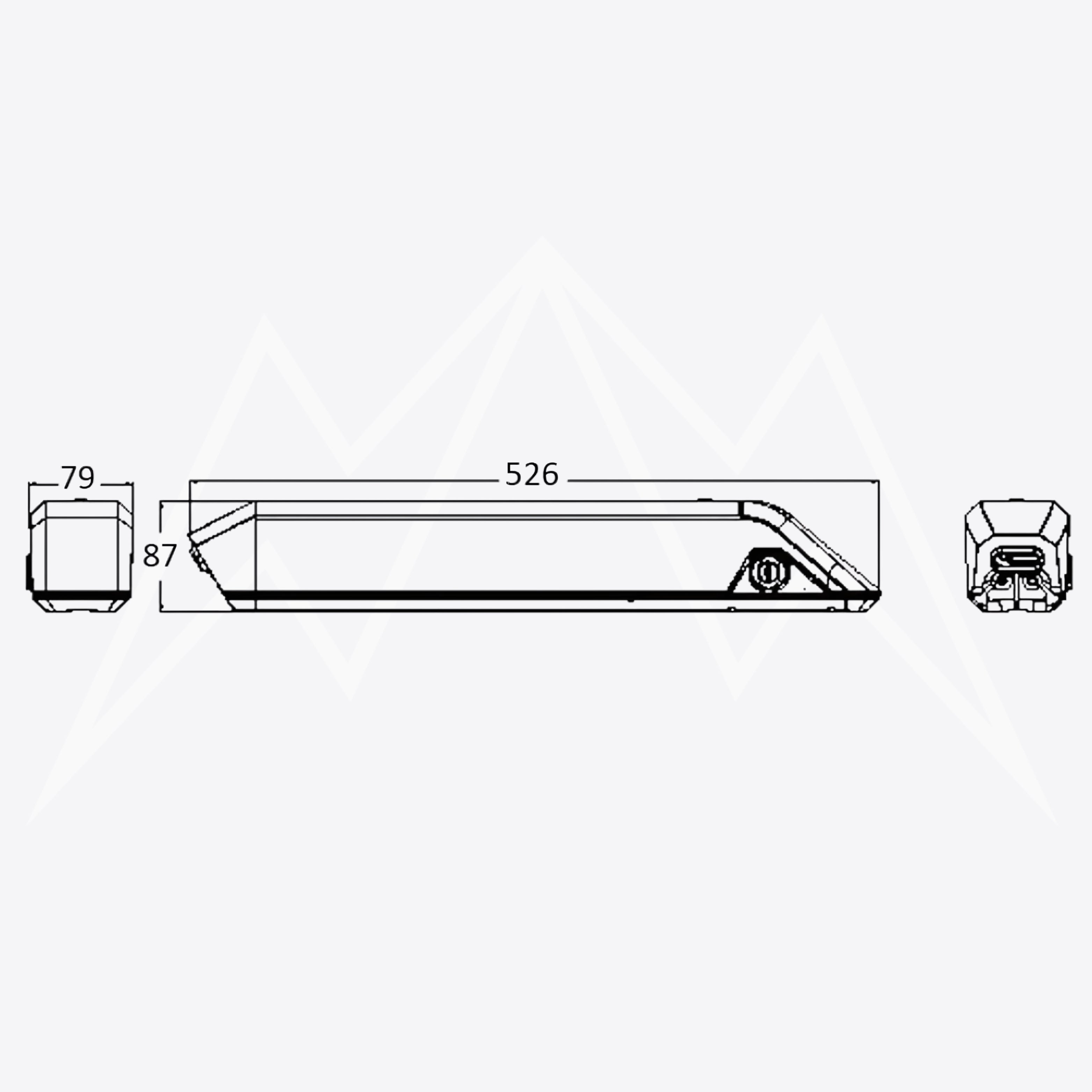 Kirin DK-5-B Battery Case