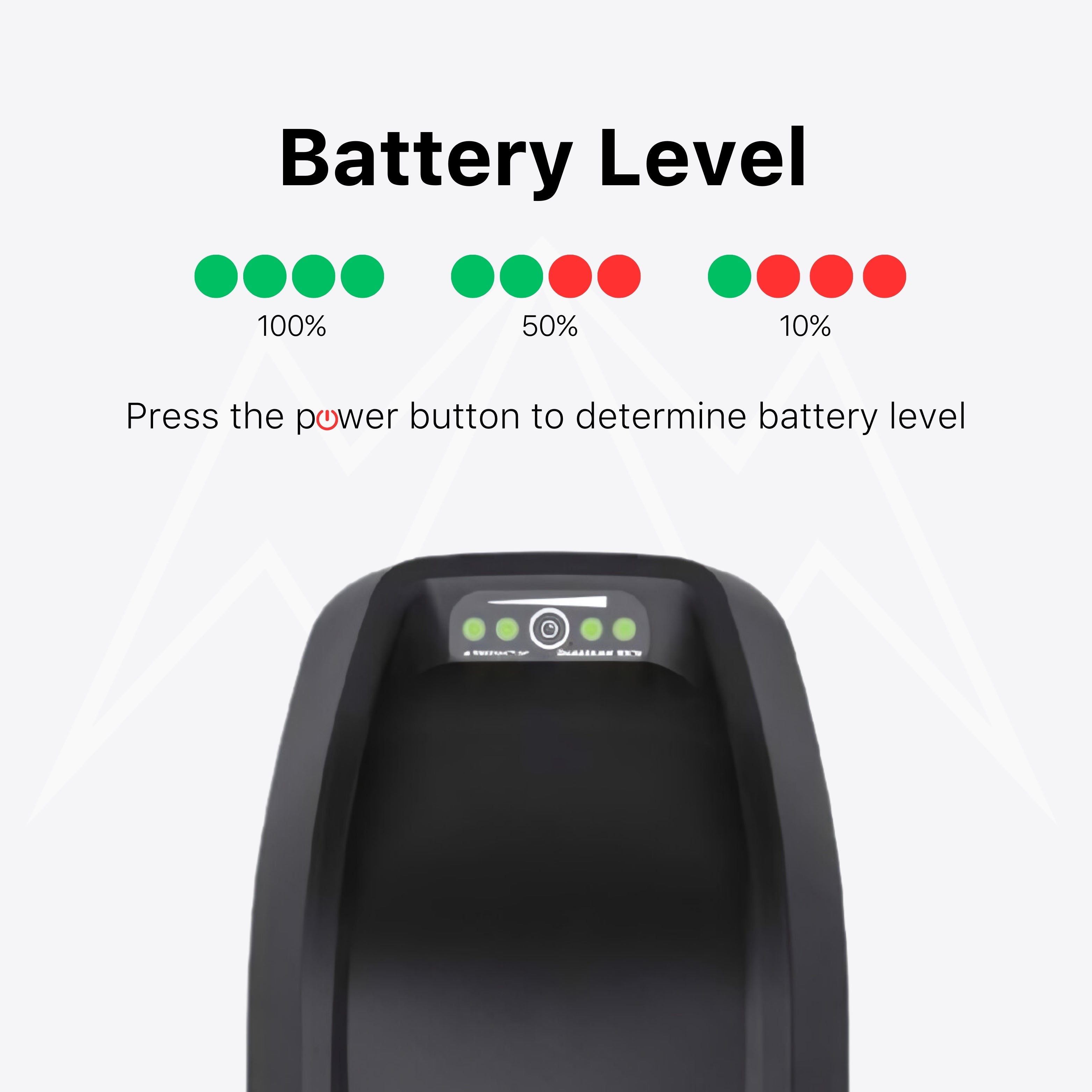 Ecotric Cheetah 26" Battery Pack
