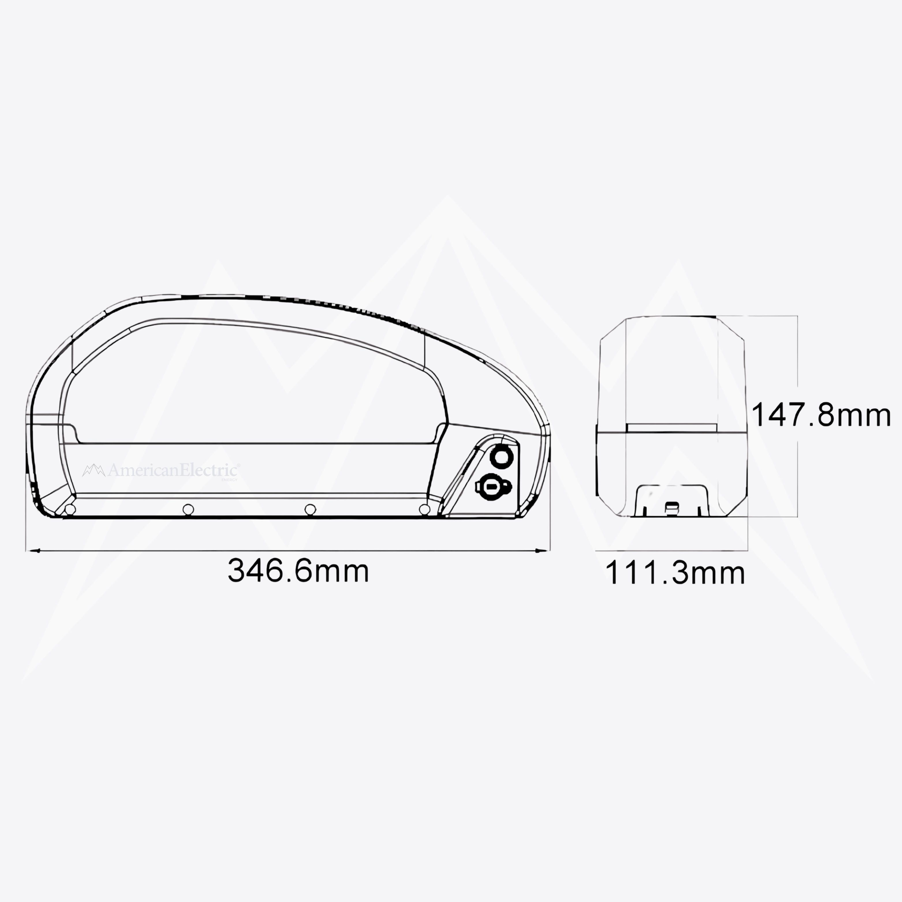 Ariel Rider X-Class 60V Top Battery Pack