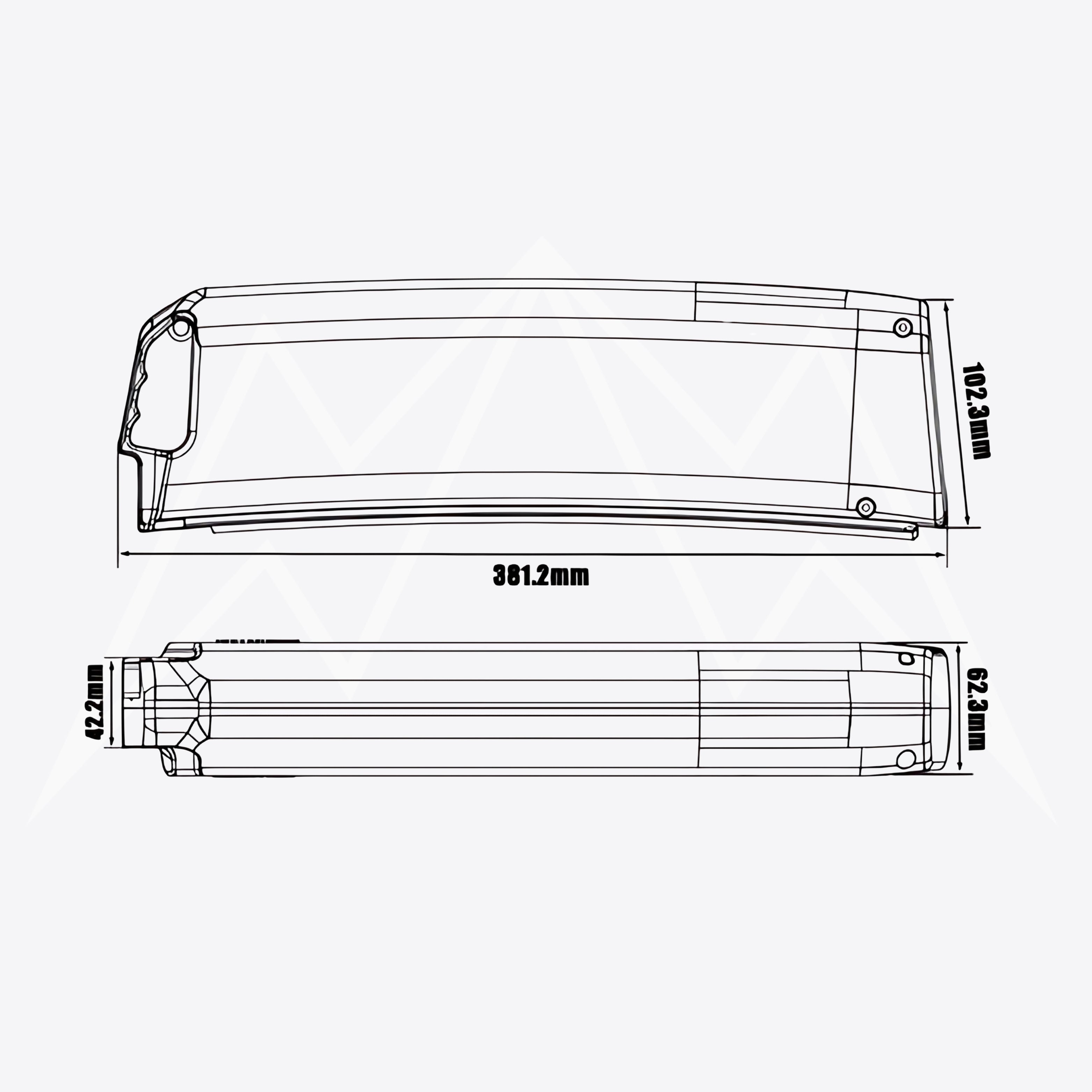 Jobobike Eddy Battery Pack