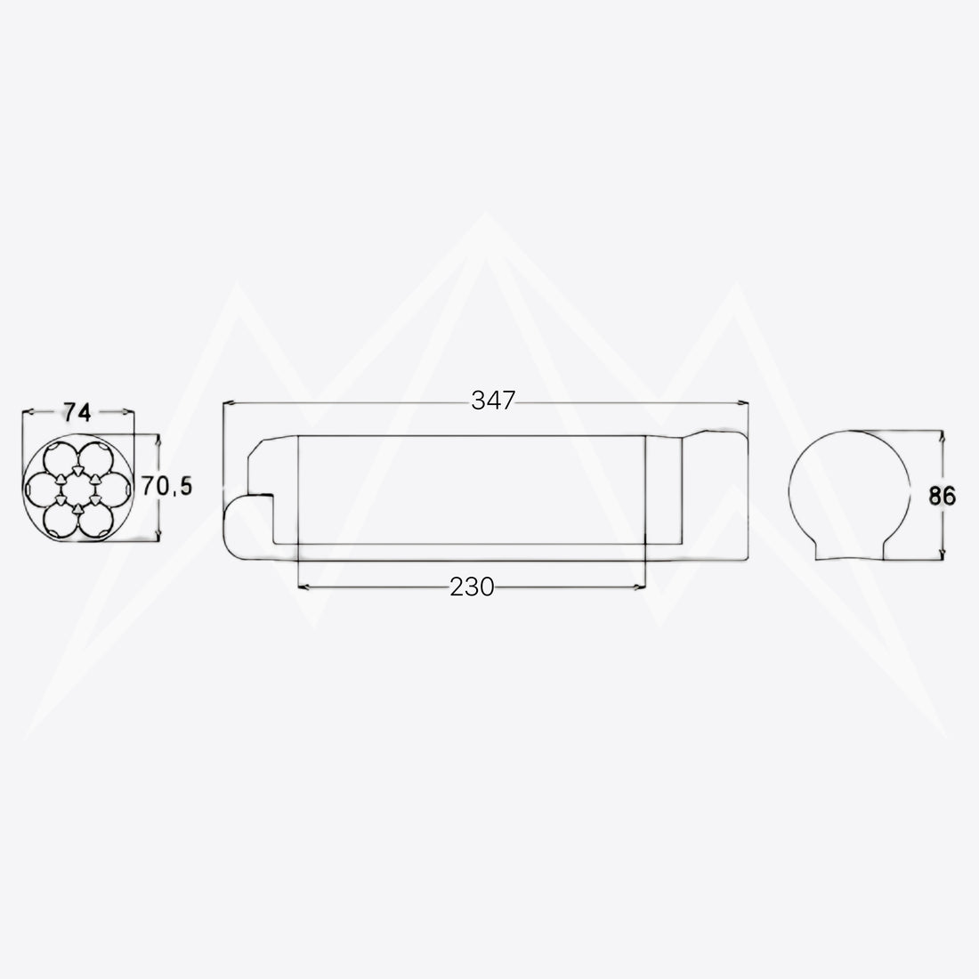 Cuttle DC-2170-2C Battery Pack