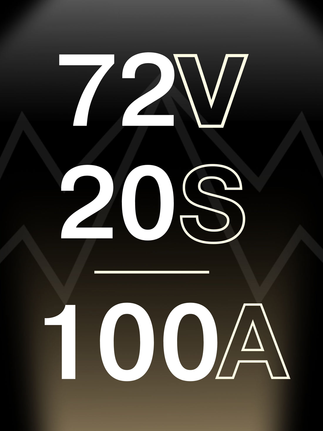 72V 20S 100A BMS