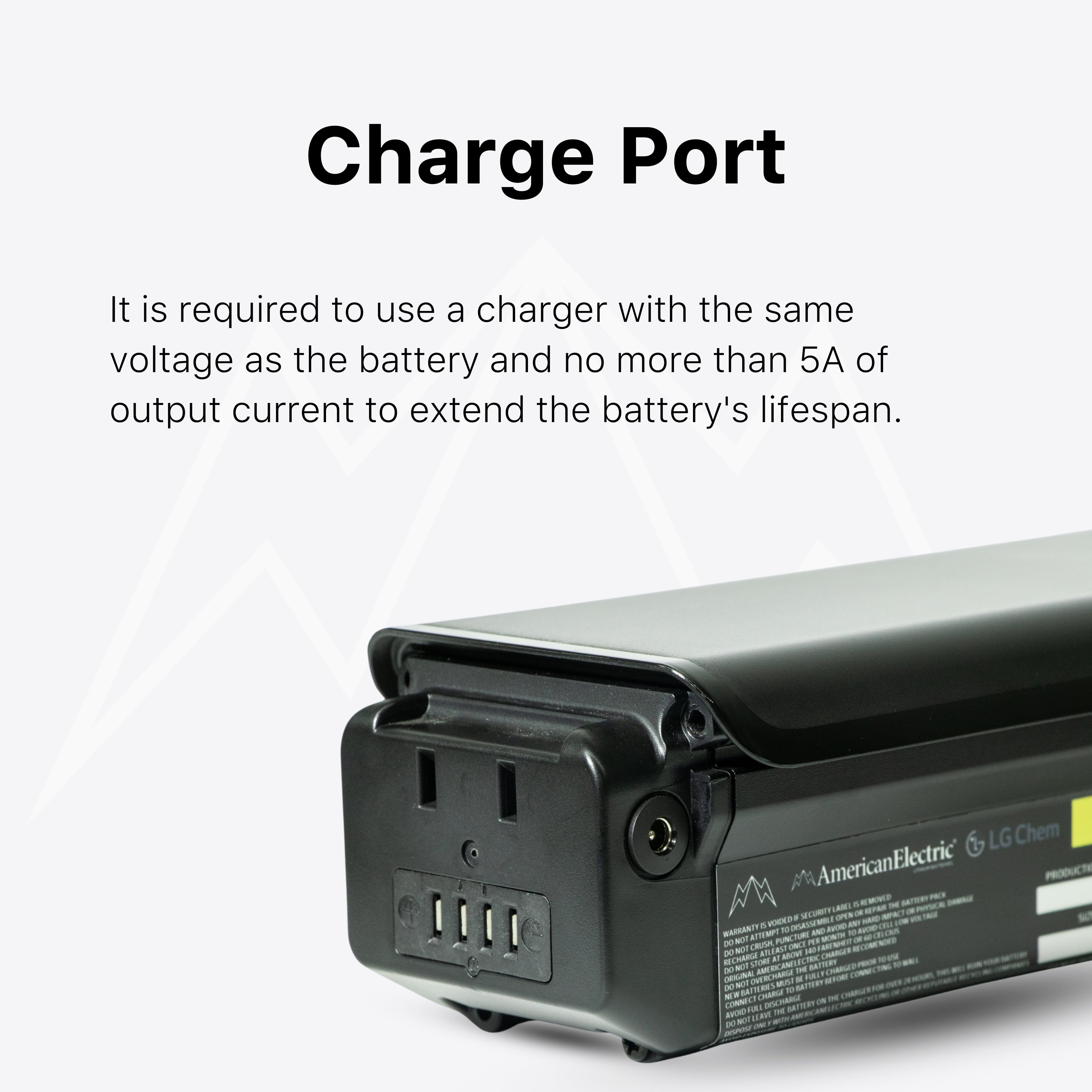 Accolmile Flamingo 28-In 36V 250W Battery Pack