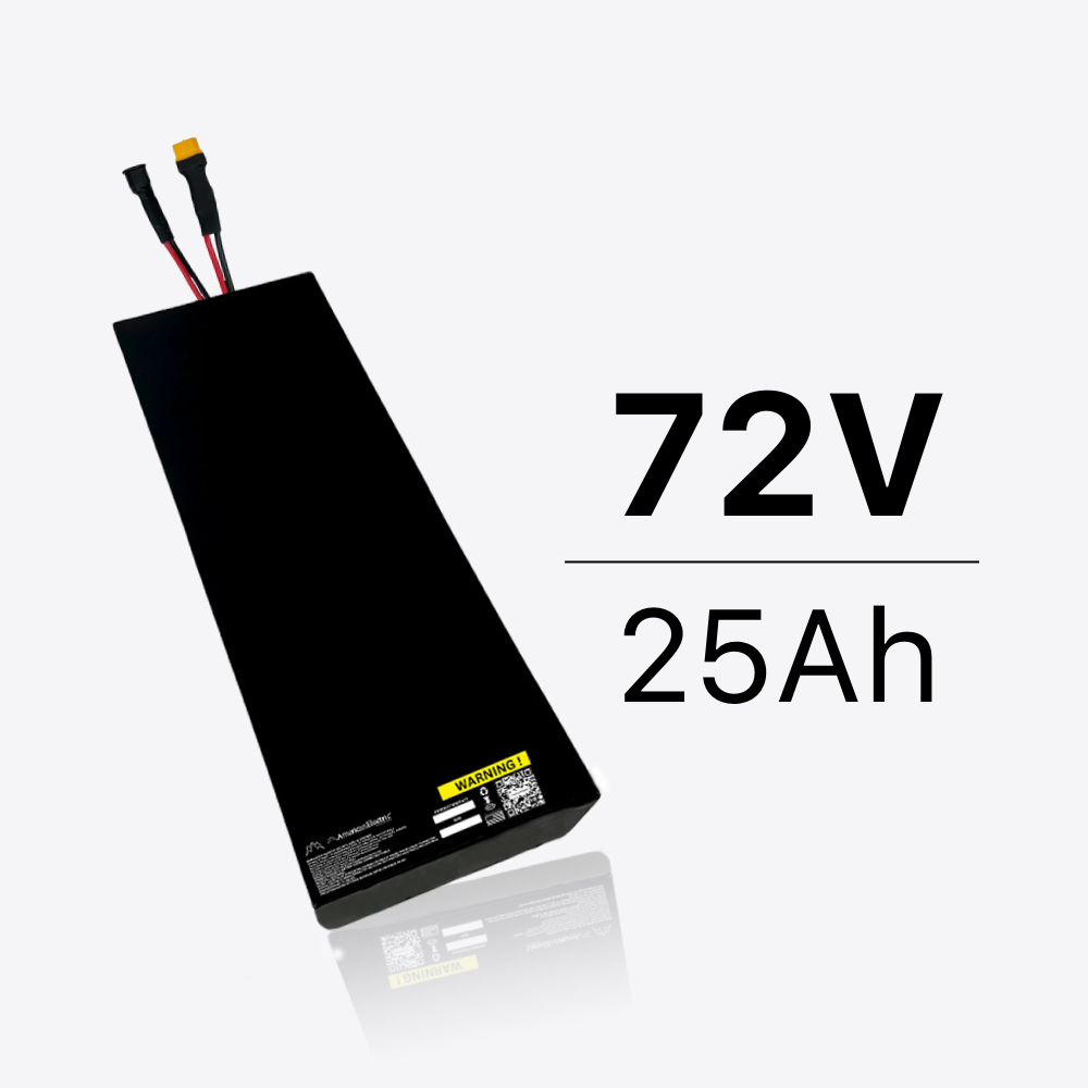 72V 25AH 125-220A Batterie au Lithium Triangulaire la Plus puissante 5C 72V 25AH 125-220A Batterie au Lithium Triangulaire la Plus puissante 5C