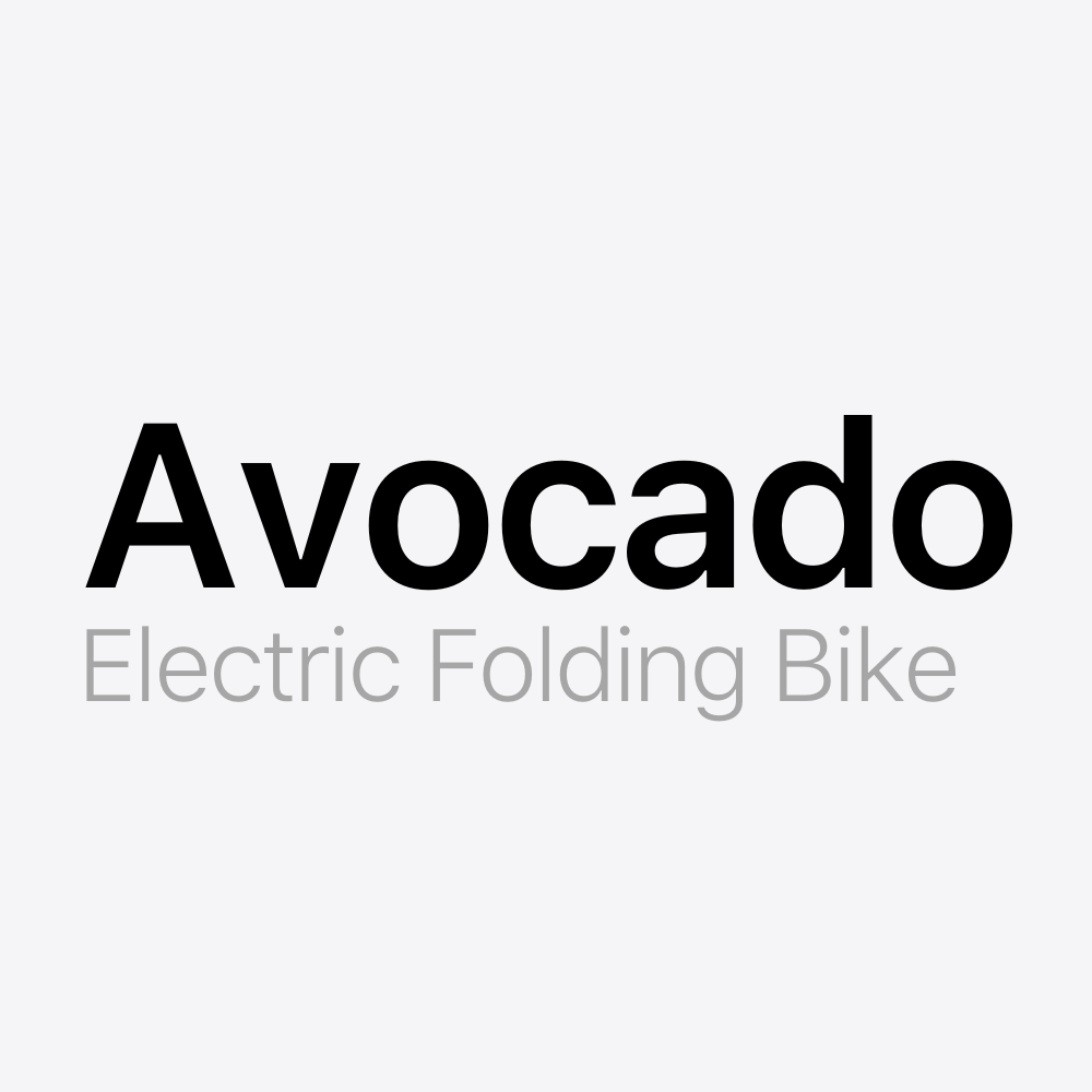 Avocado Electric Folding Bike Battery Pack