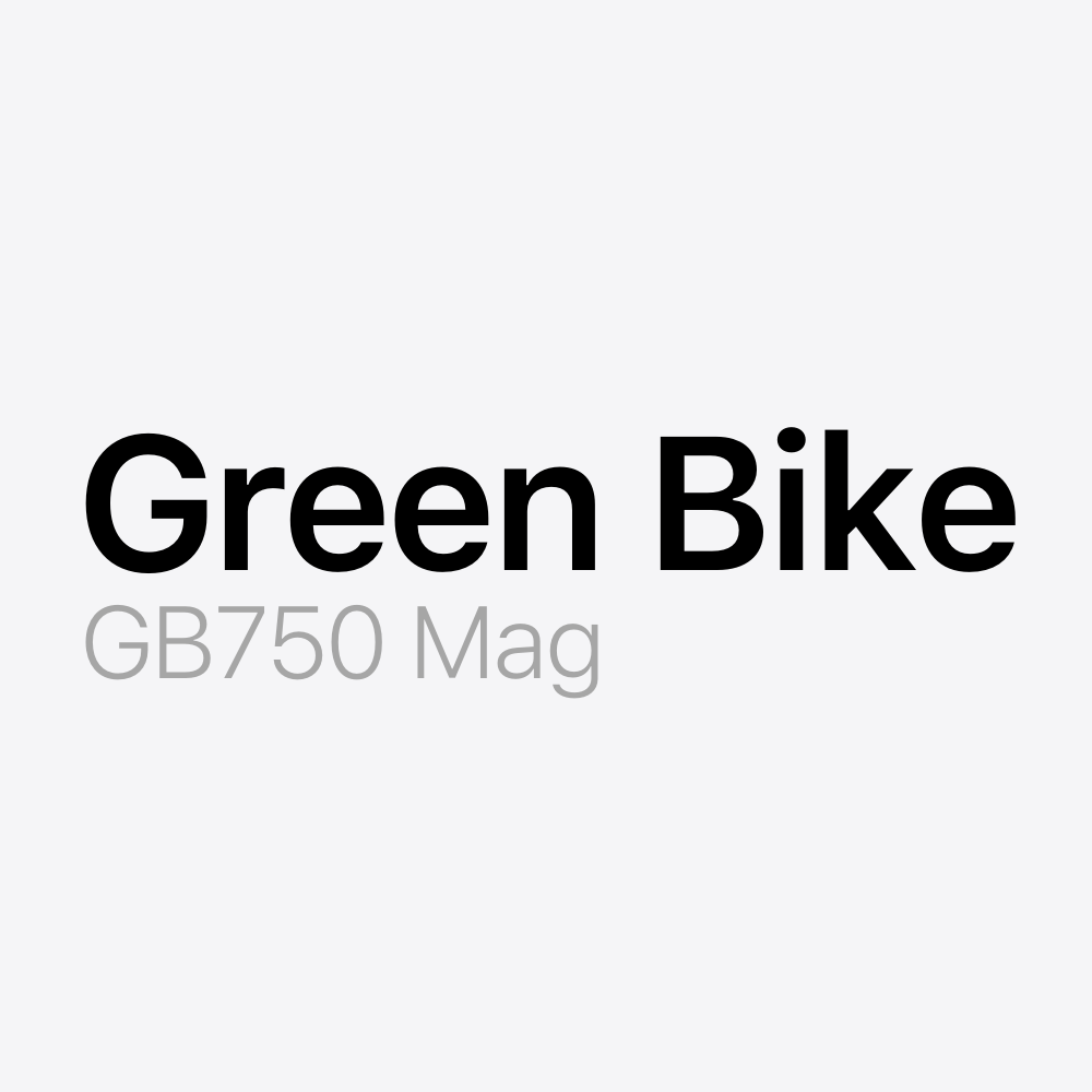 Green Bike GB750 MAG Battery Pack