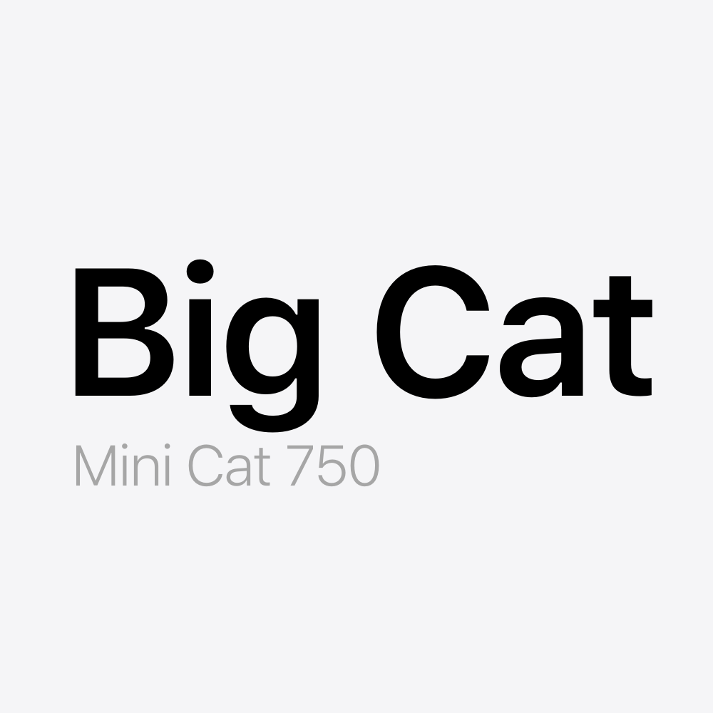 Big Cat Mini Cat 750 Battery Pack