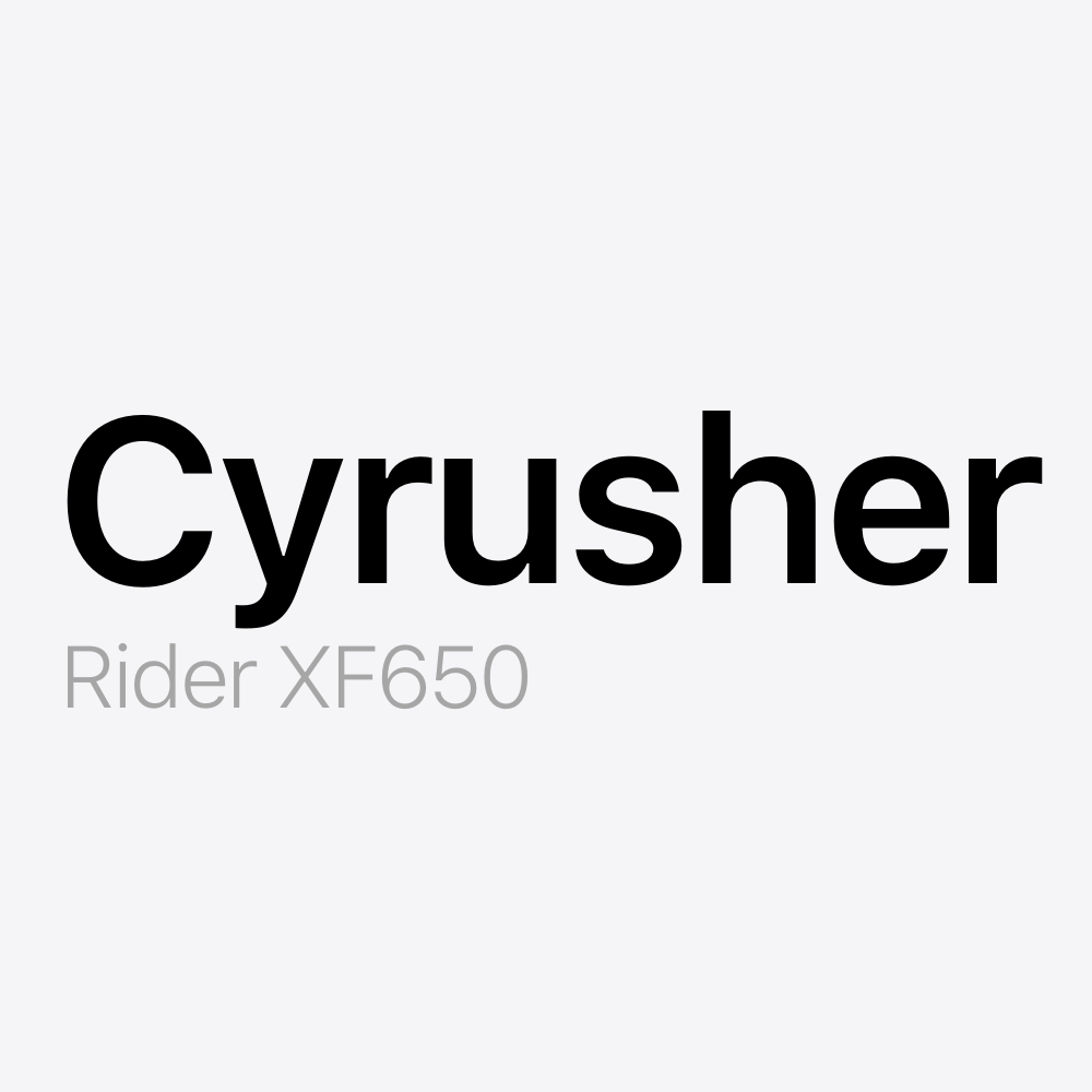 Cyrusher Rider XF650 Battery Pack