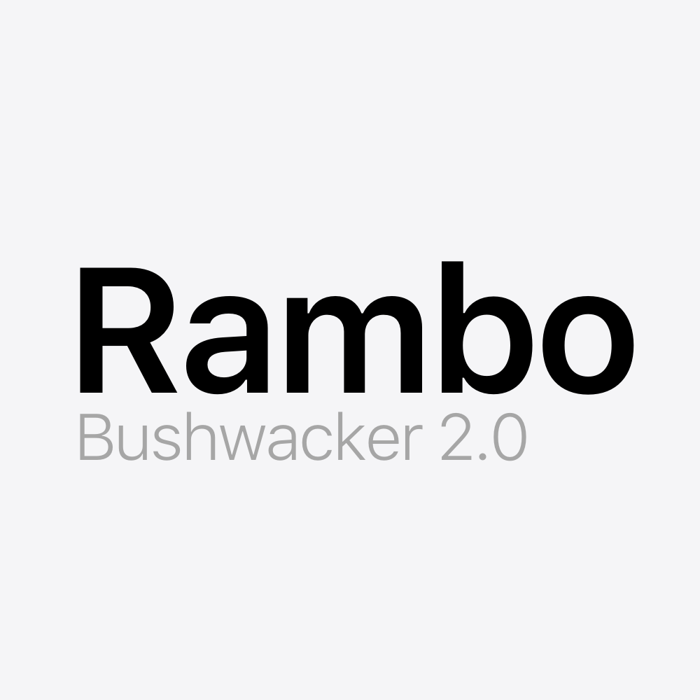 Rambo Bushwacker 2.0 Battery Pack