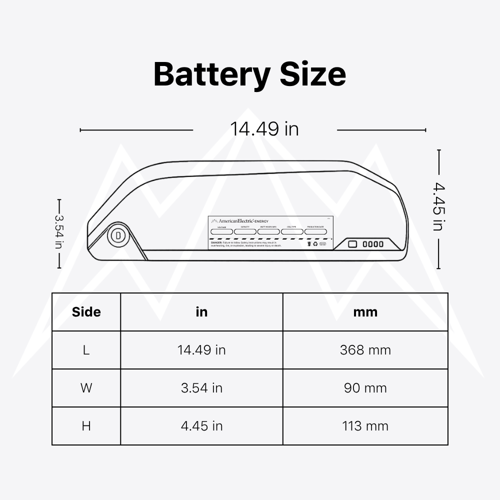 Espin Nero Battery Pack