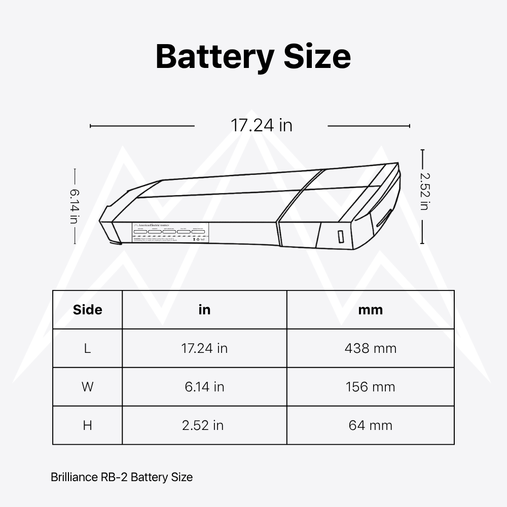 Brilliance RB-2 Battery Pack