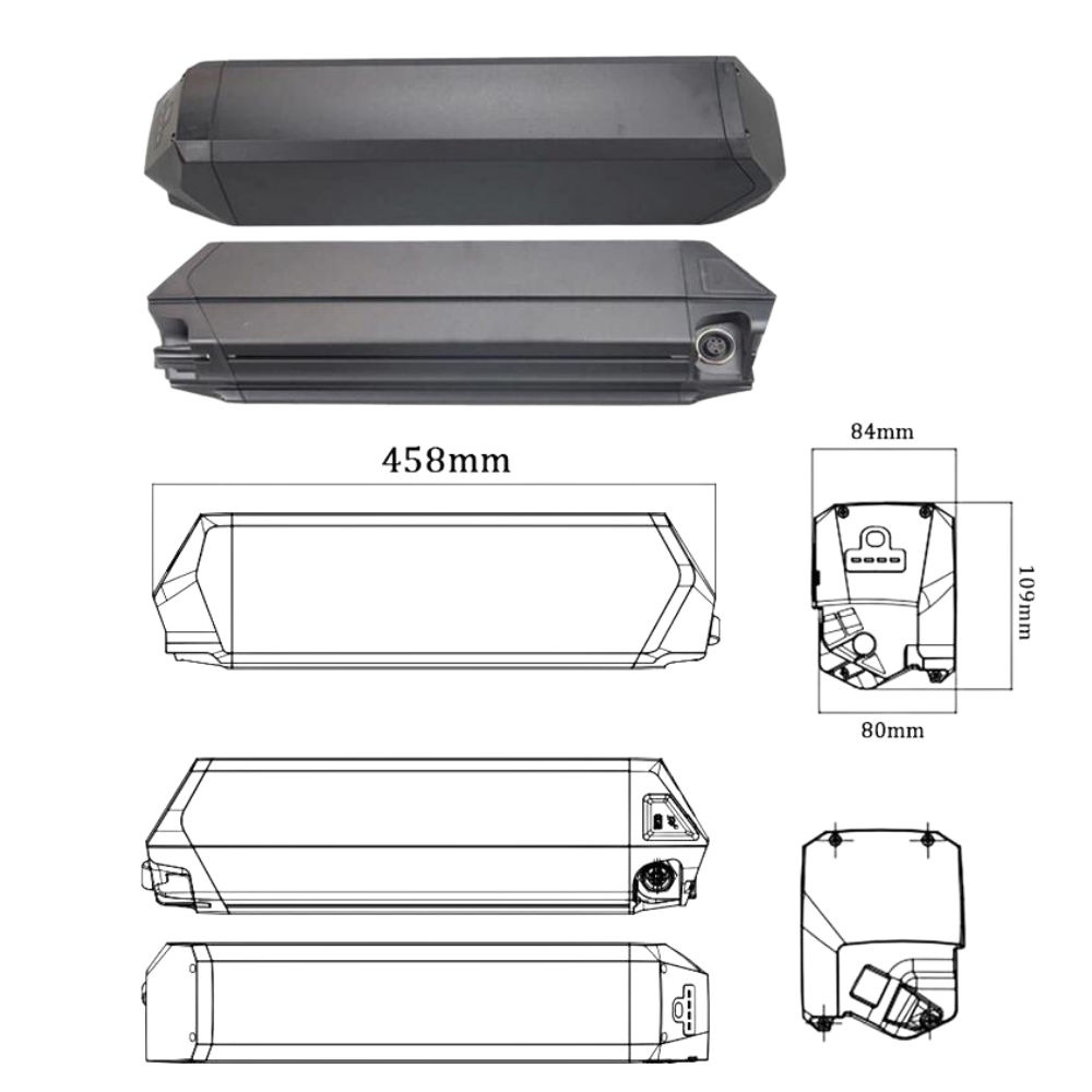 EUNORAU MAX-CARGO BOTTOM Battery Pack