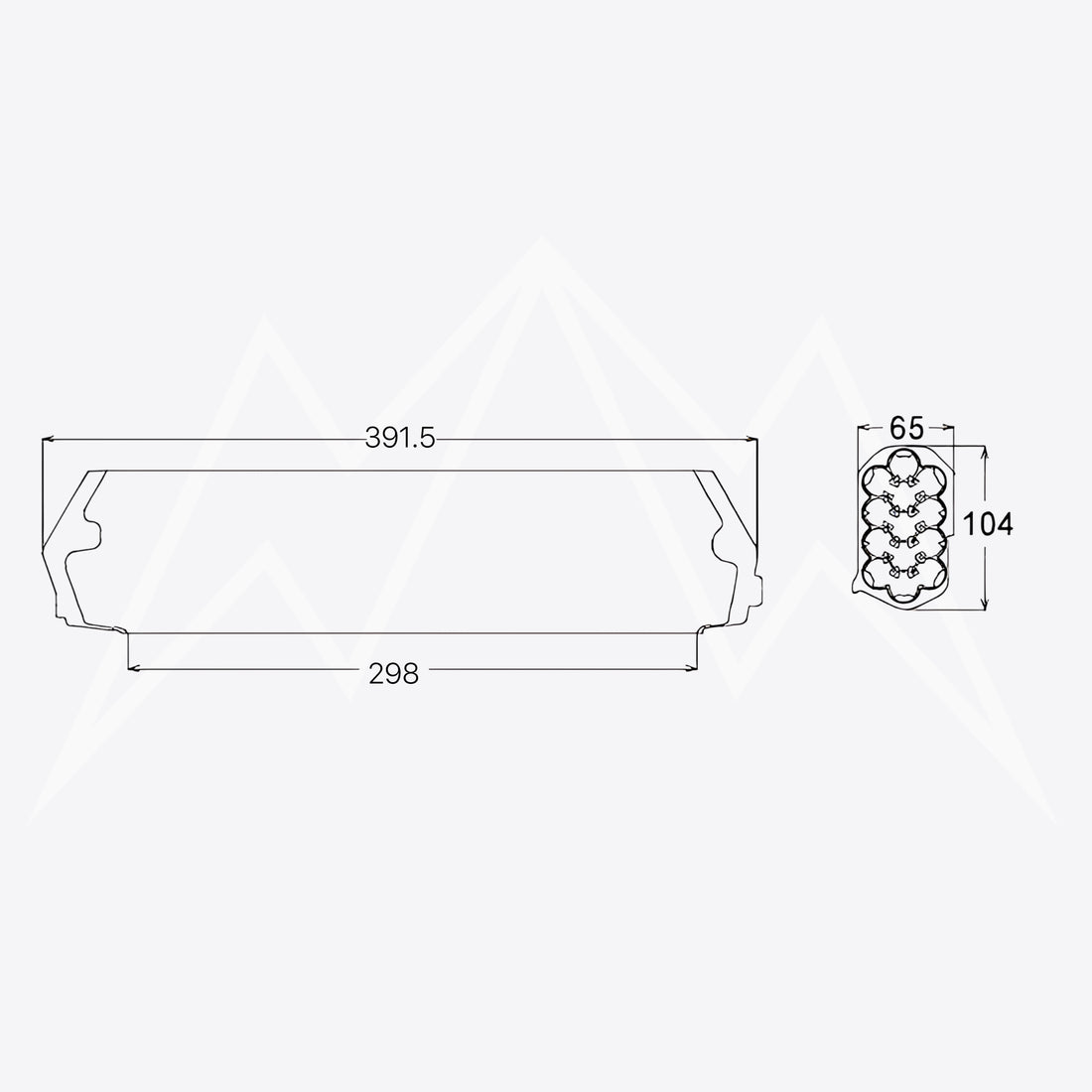 M2S All Terrain Ultra FS Battery Pack
