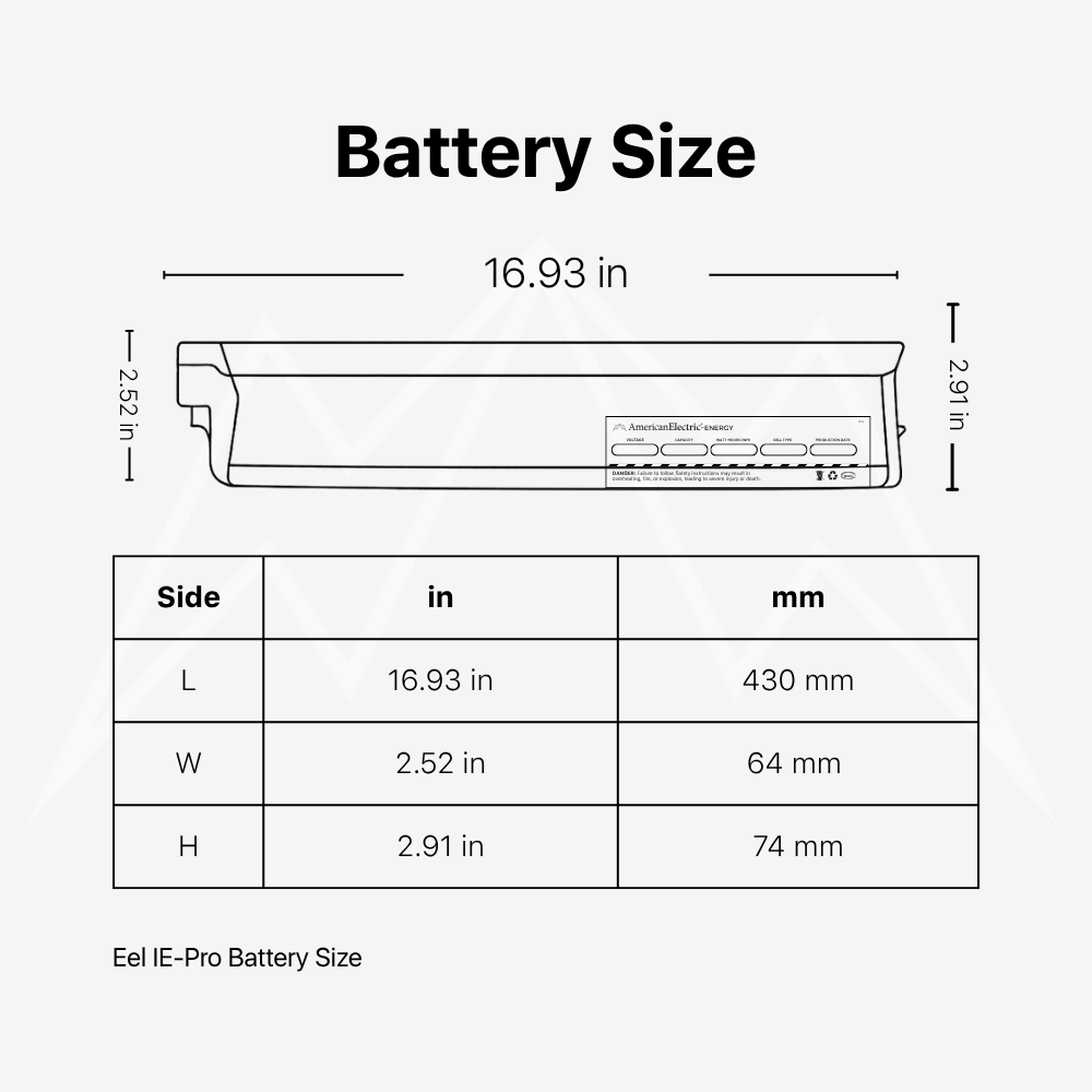 Eel IE-Pro Battery Pack