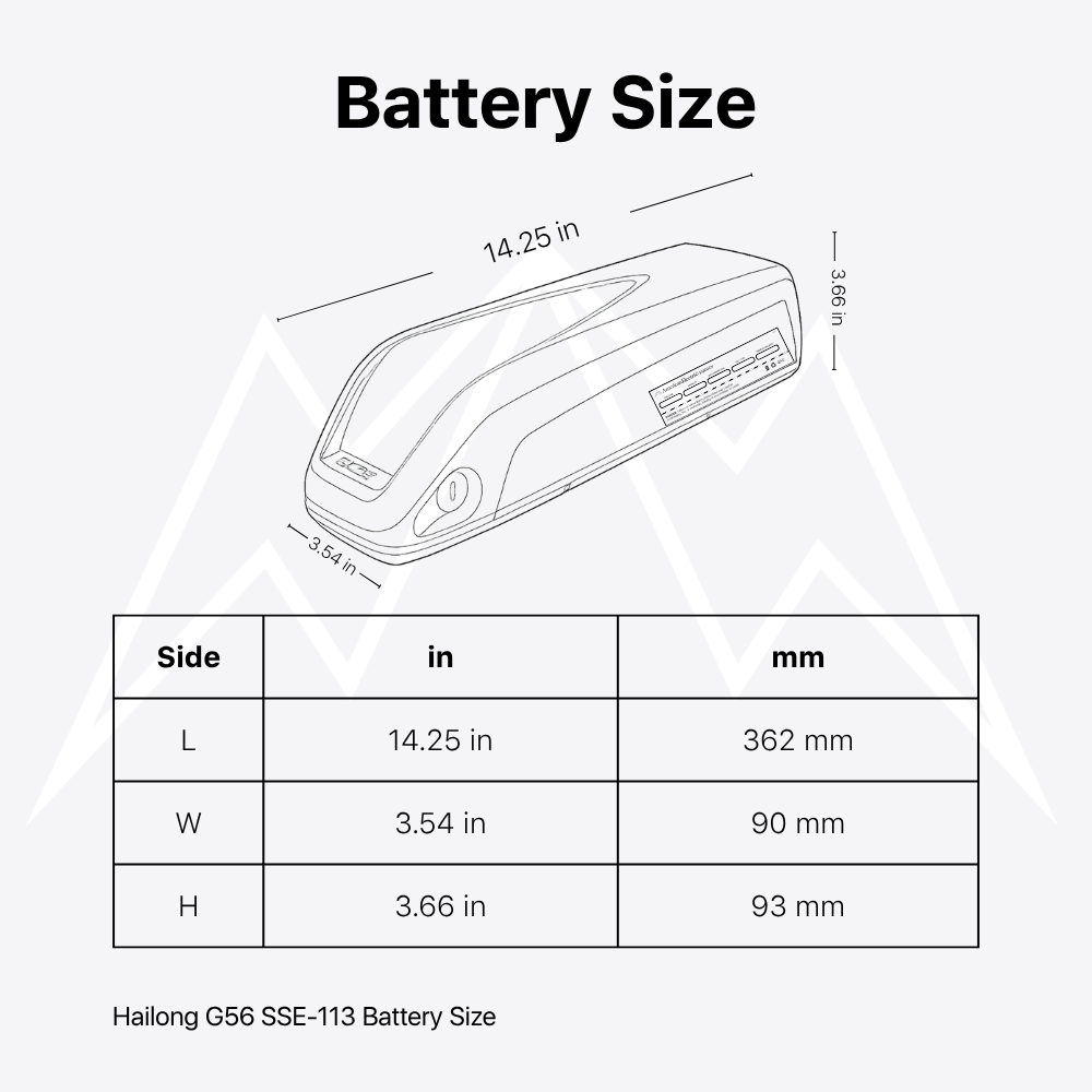 Hailong G56 SSE-113 Battery Pack