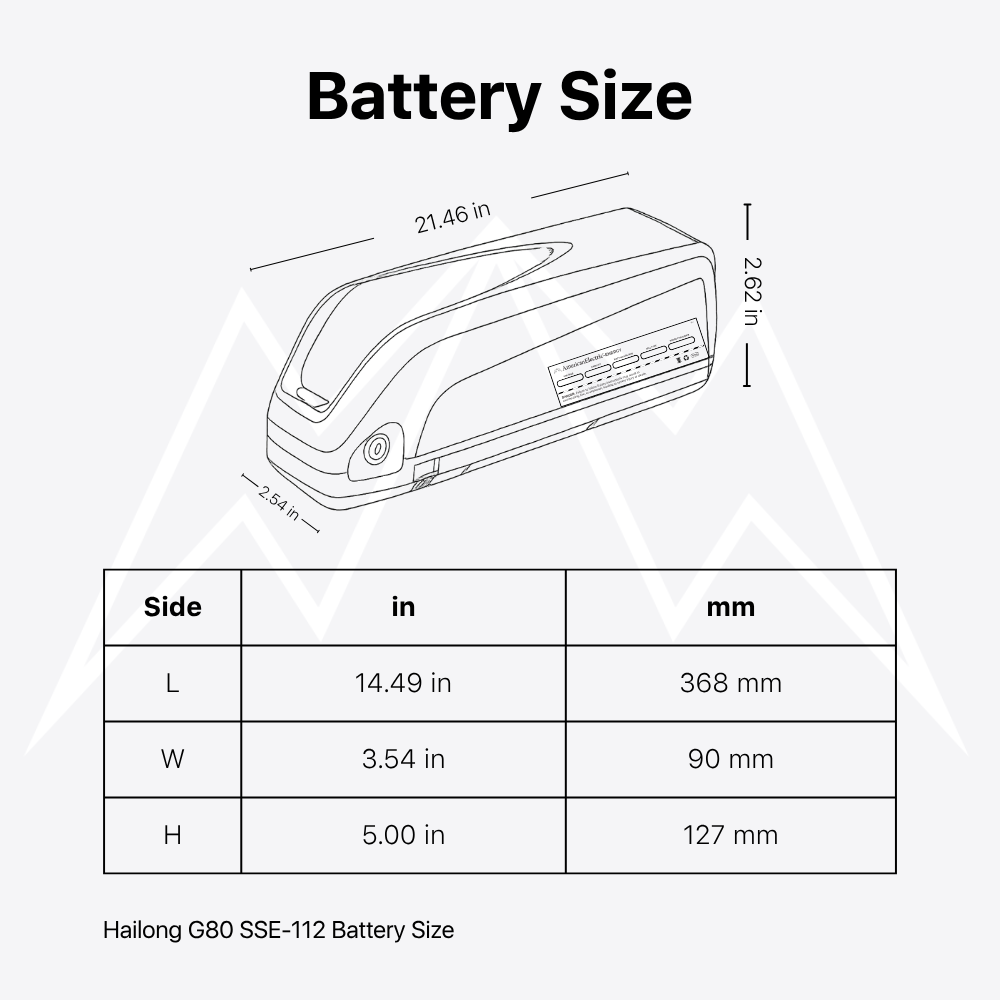 Hailong G80 SSE-112 Battery Pack