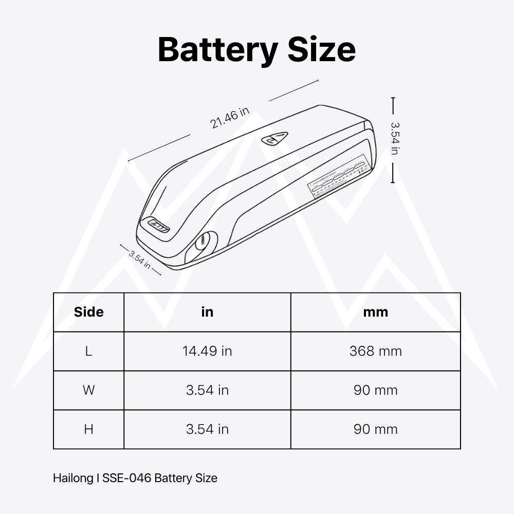 Hailong I SSE-046 Battery Pack