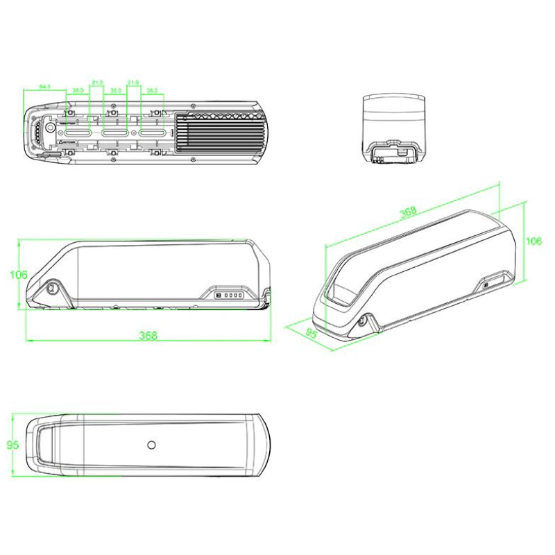 MONDAY ANZA 750S Battery Pack
