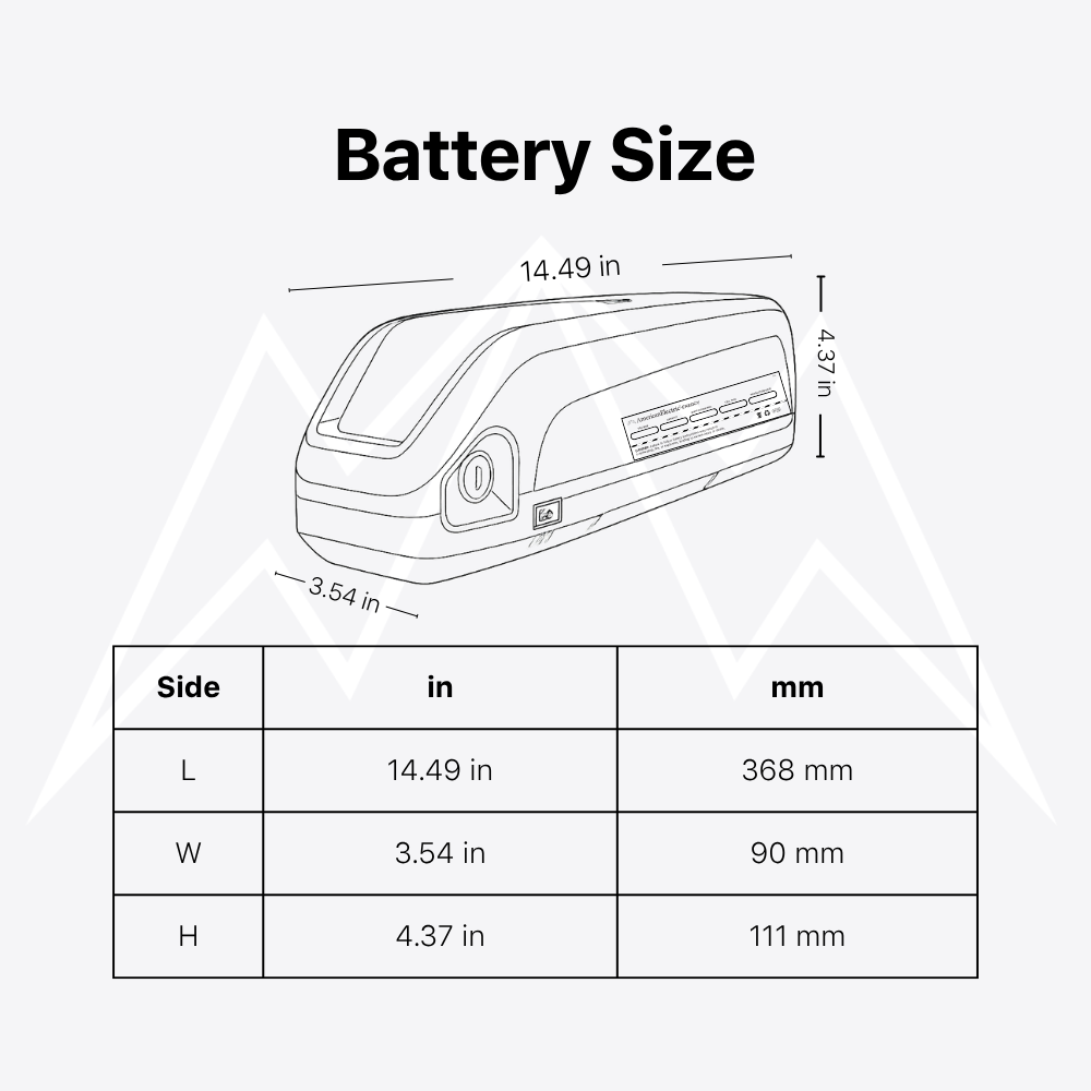 Cyrusher XF800 Battery Pack