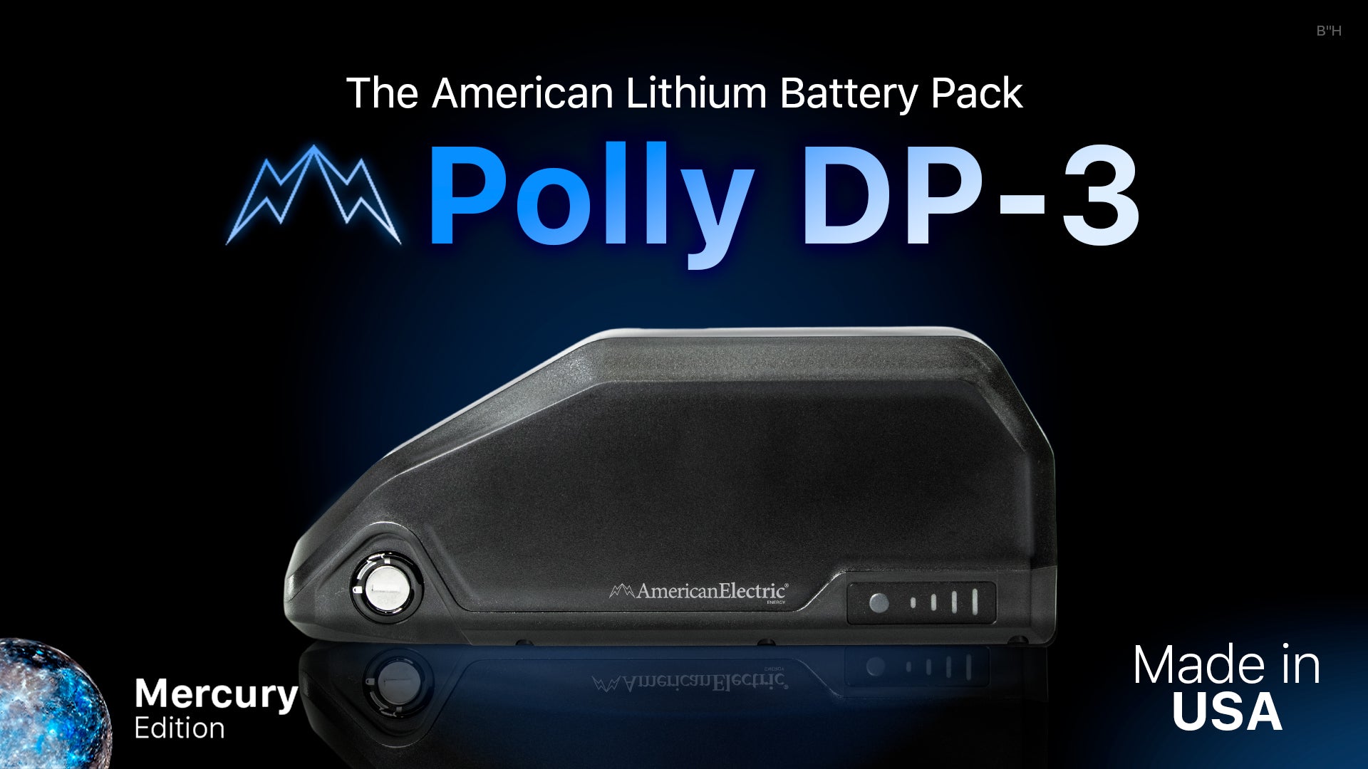 Polly DP-3 Battery Pack 24V 36V 48V 52V 5AH 10AH 15AH 20AH_Lithium_ion_Battery_Pack_USA_Made_Replacement_New_Samsung_LG_EVE_18650_21700_Cells_American_Electric_Energy_High_Capacity_Performance_Long_Range_Universal_Compatibility_OEM