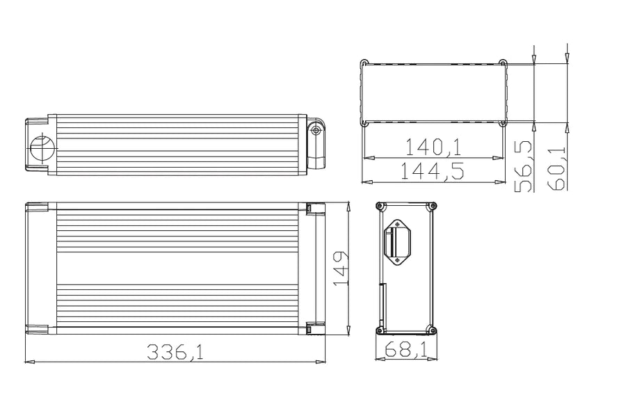 Brick Battery Case