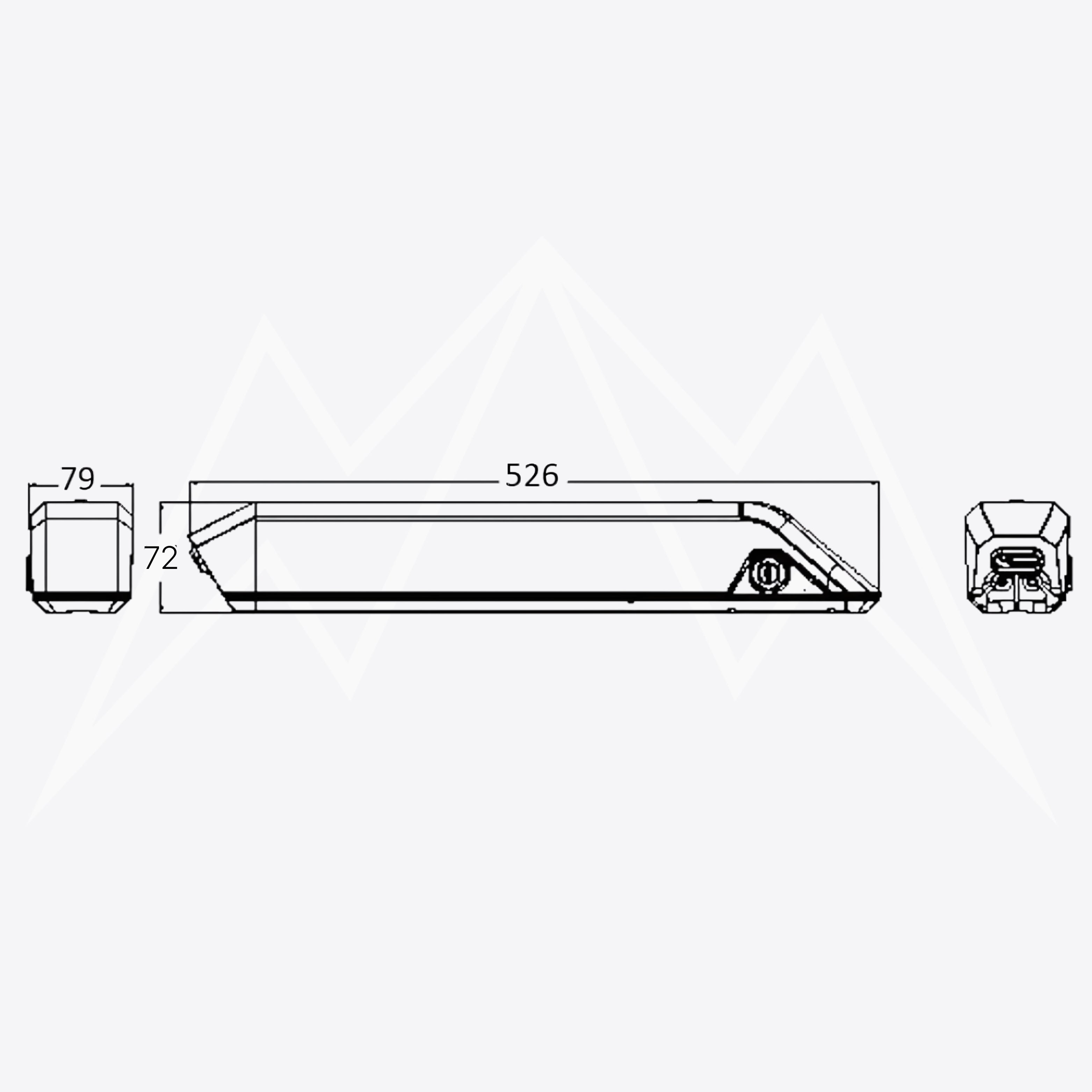 Kirin DK-5-T Battery Case