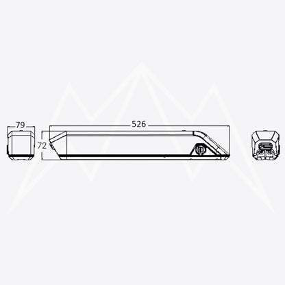 Kirin DK-5-T Battery Case