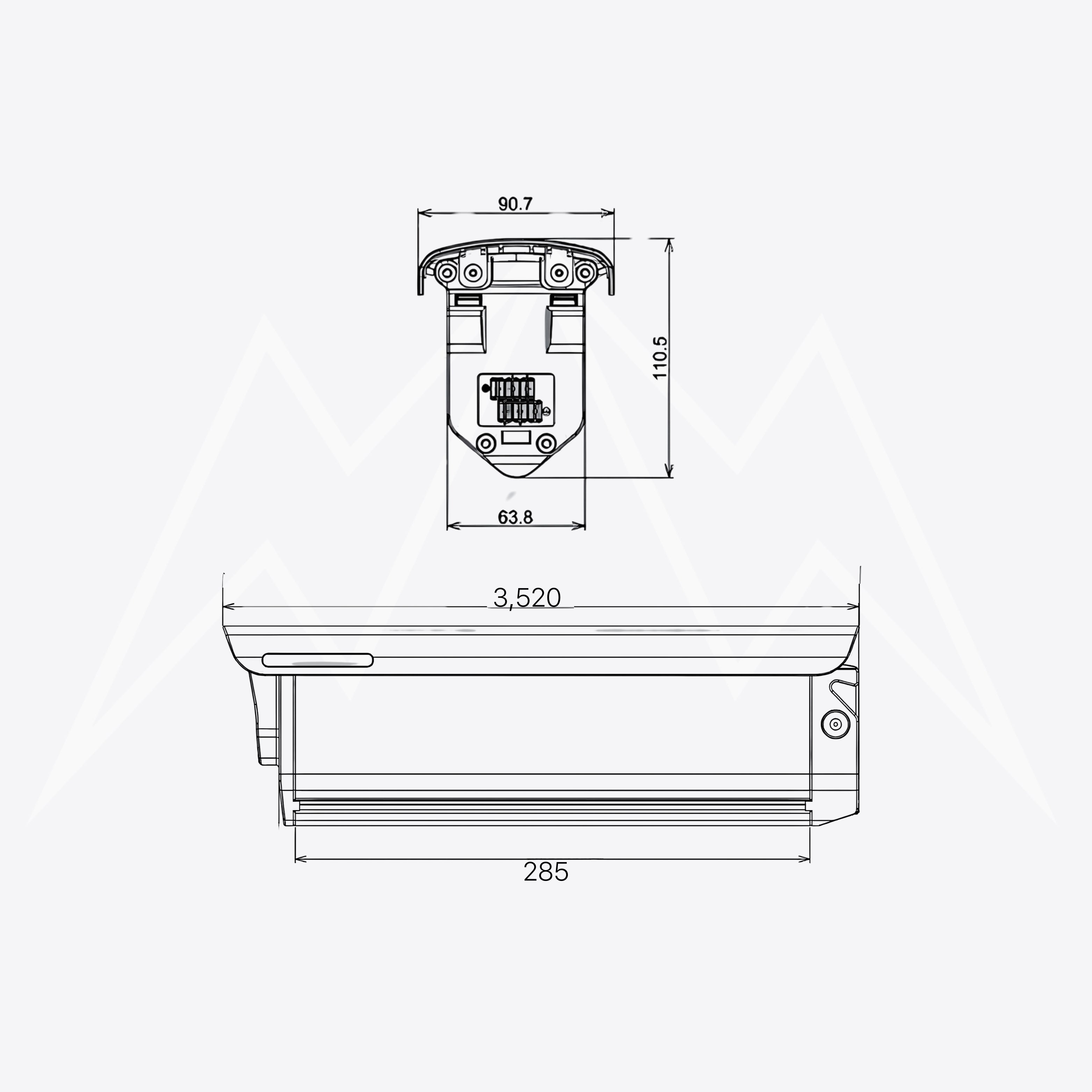 Panda SYR-007 Battery Case