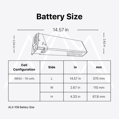ALX-108 Battery Pack