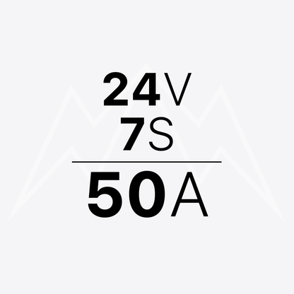 24V 7S 50A BMS