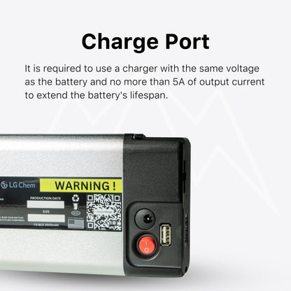 E-Lux Sierra GT Folding Fat Tire Battery Pack