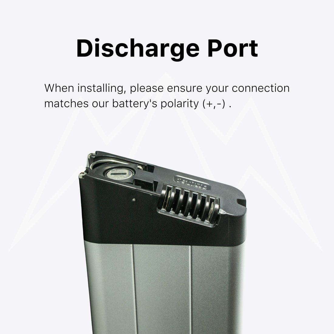 E-Lux Sierra GT Folding Fat Tire Battery Pack
