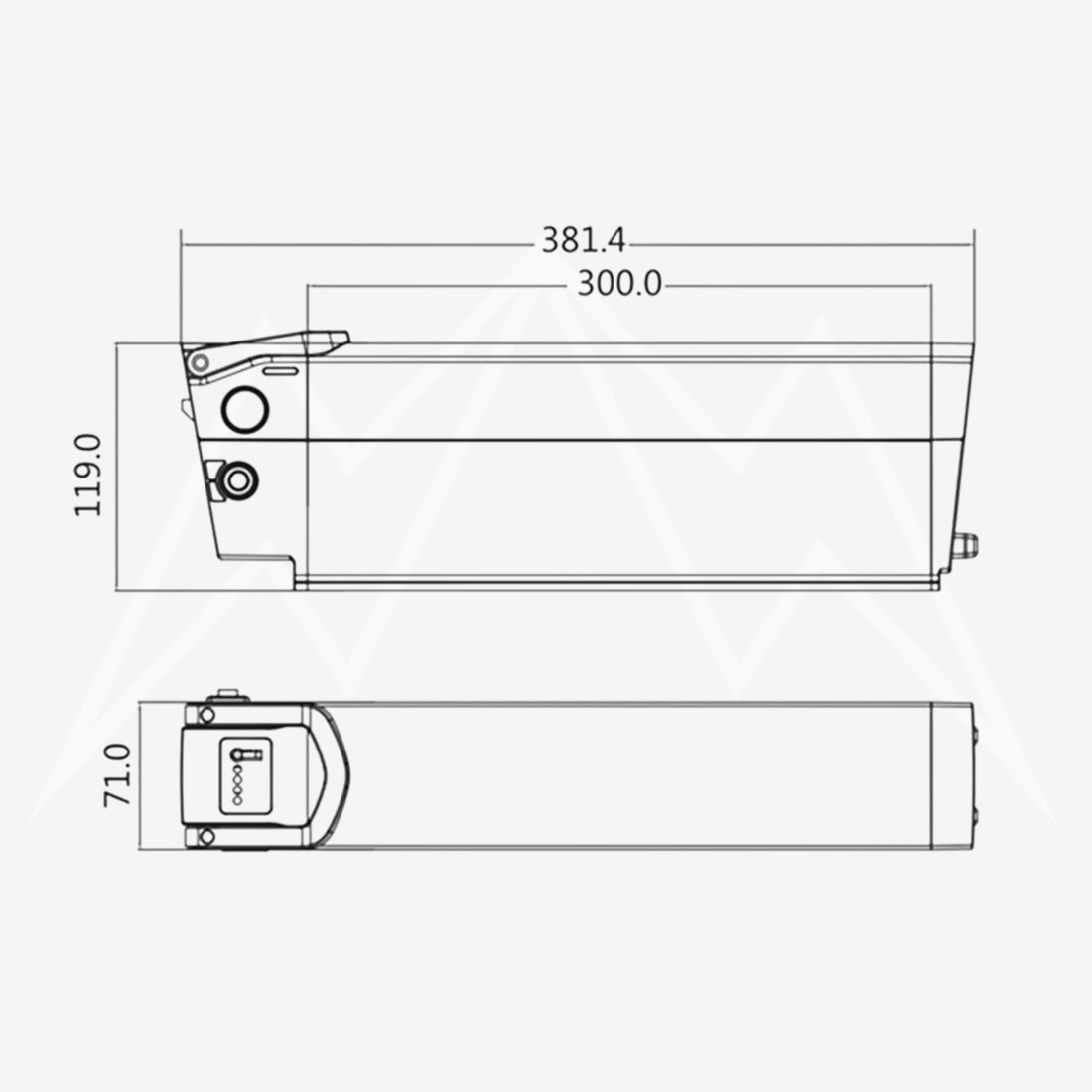 Quietkat Q7 Legacy Battery Pack