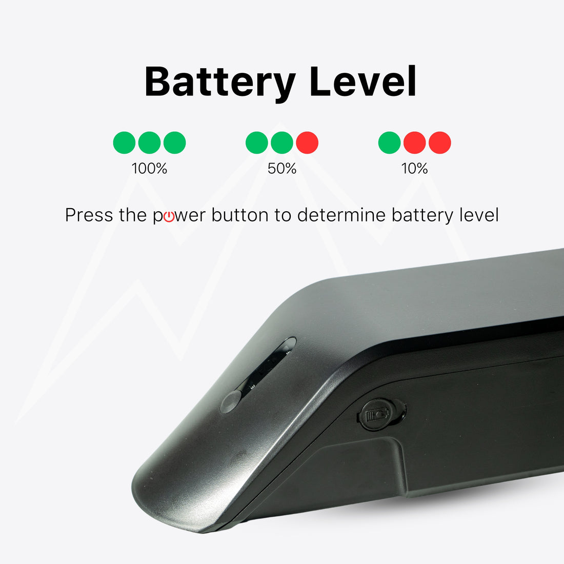 BPM B-52 Step-Thru Fat Tire Battery Pack