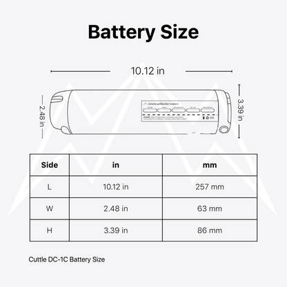 Cuttle DC-1C Battery Pack
