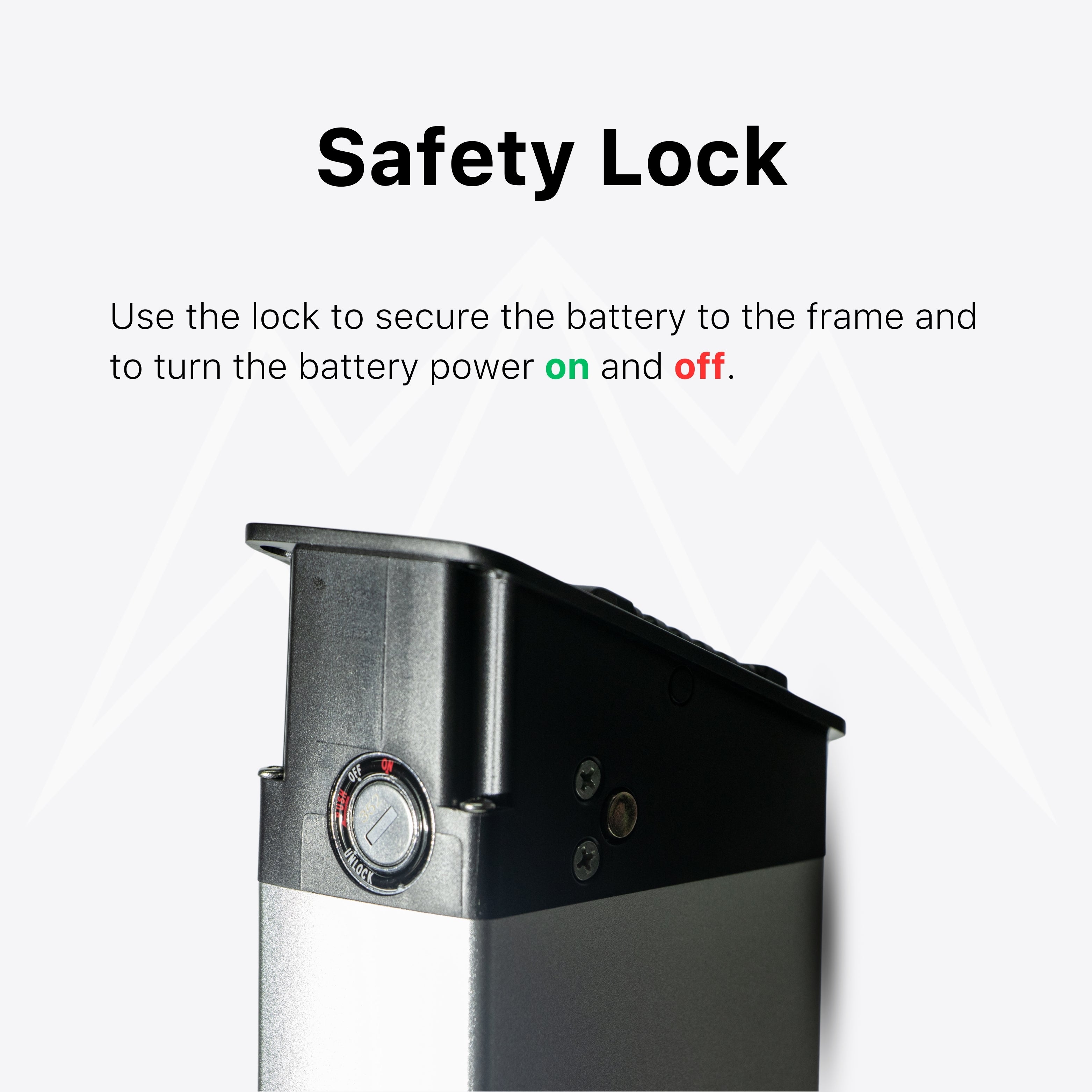 Gosen Q7 Frame Battery Pack