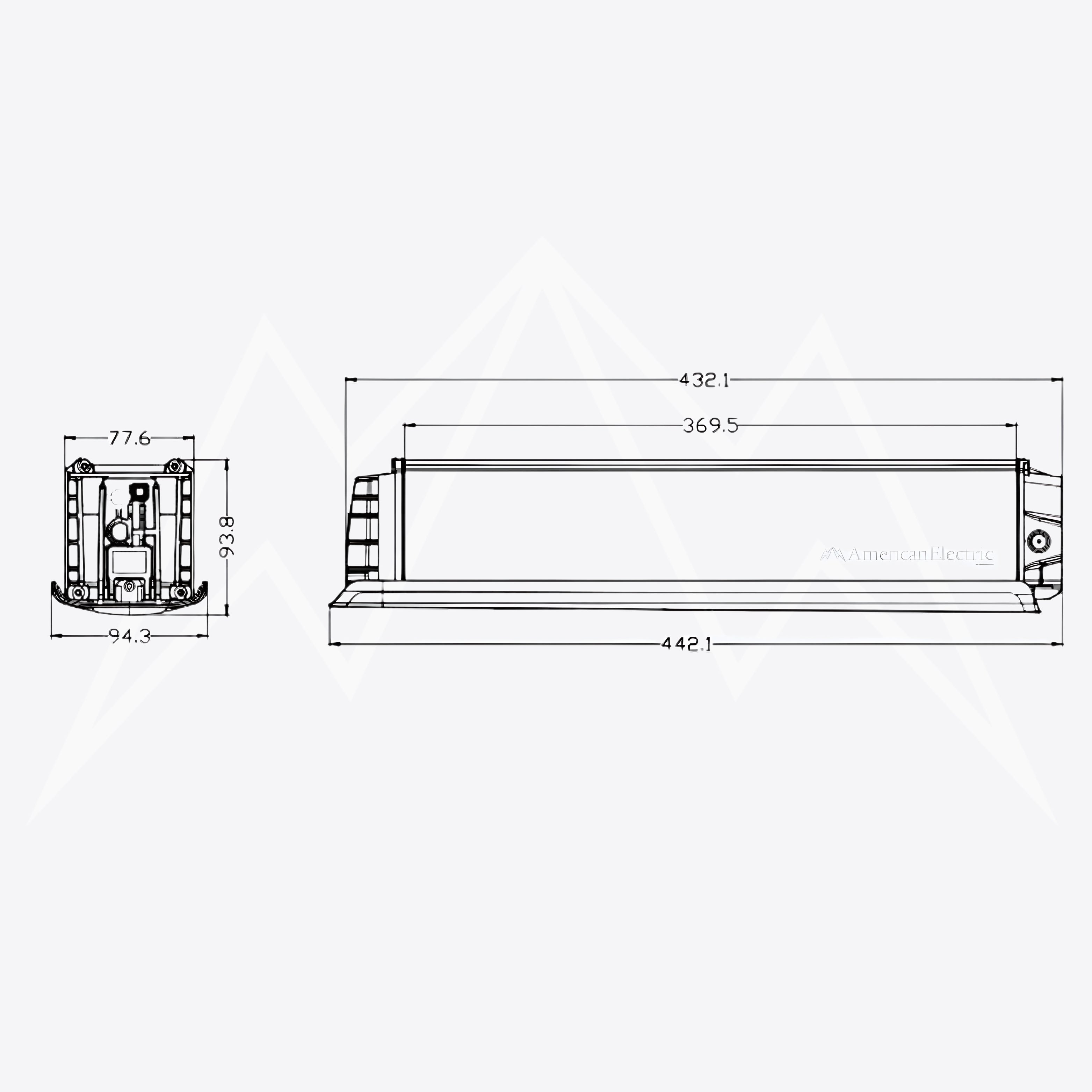 Electric Bike Co Model E Battery Pack