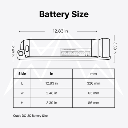 Cuttle DC-2C Battery Pack