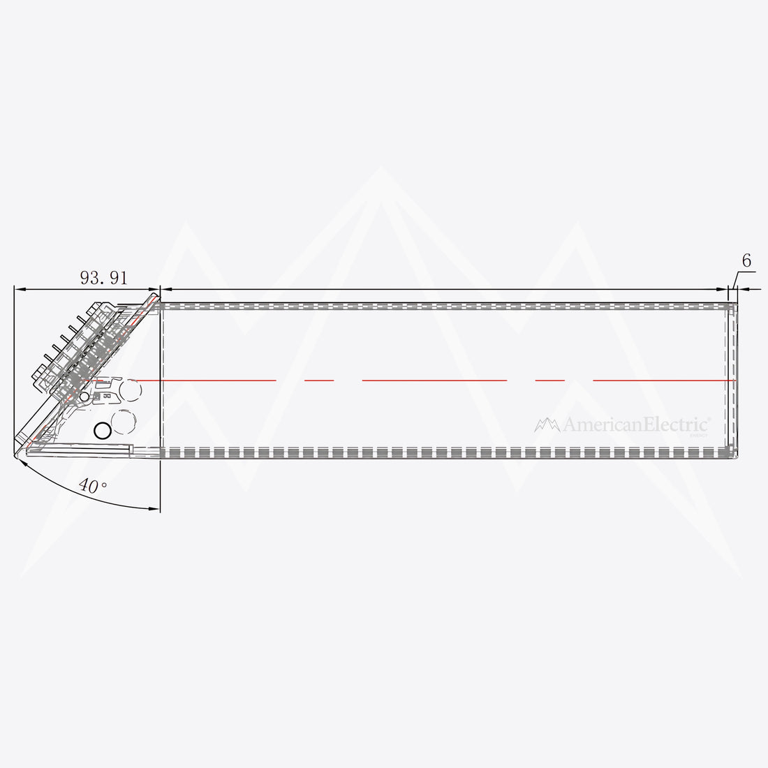 ALX-124 Battery Case