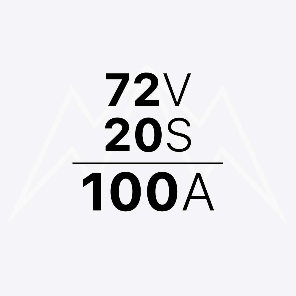 72V 20S 100A BMS