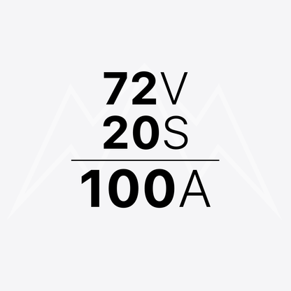 72V 20S 100A BMS