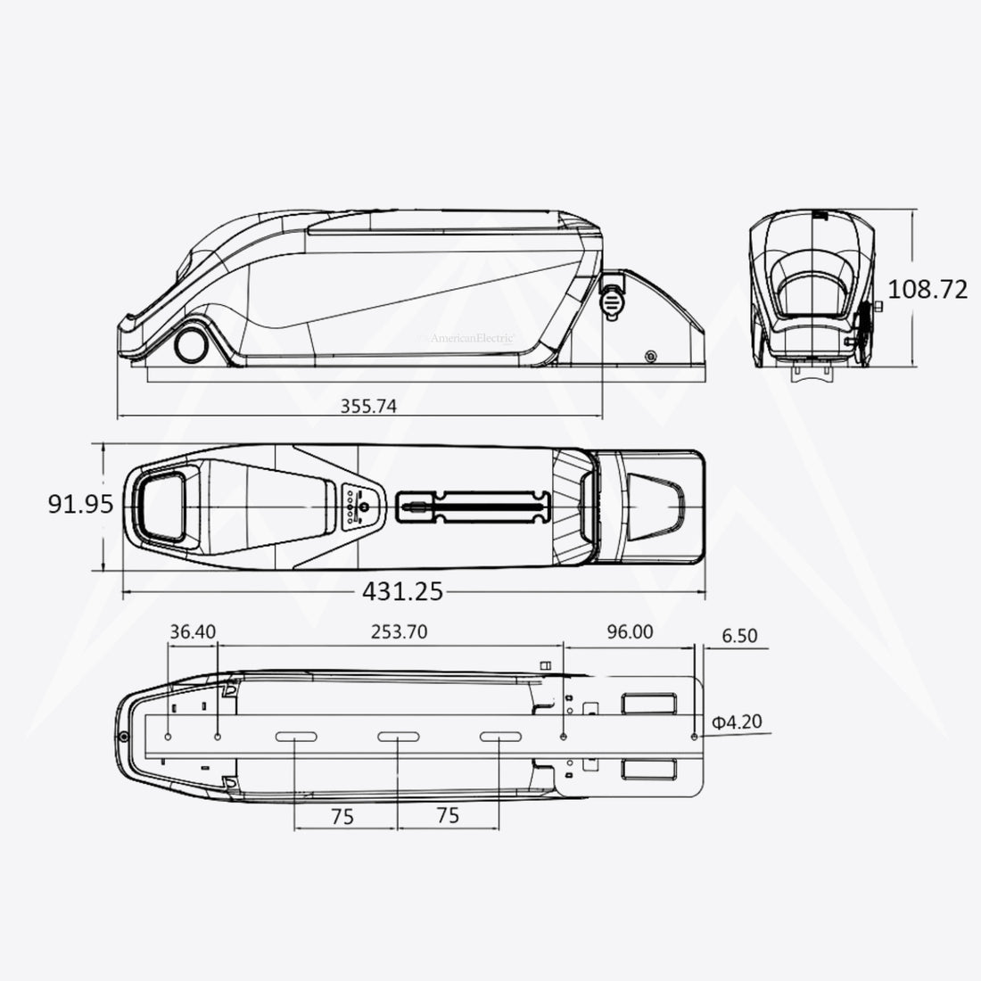 HXH-52CF Battery Pack