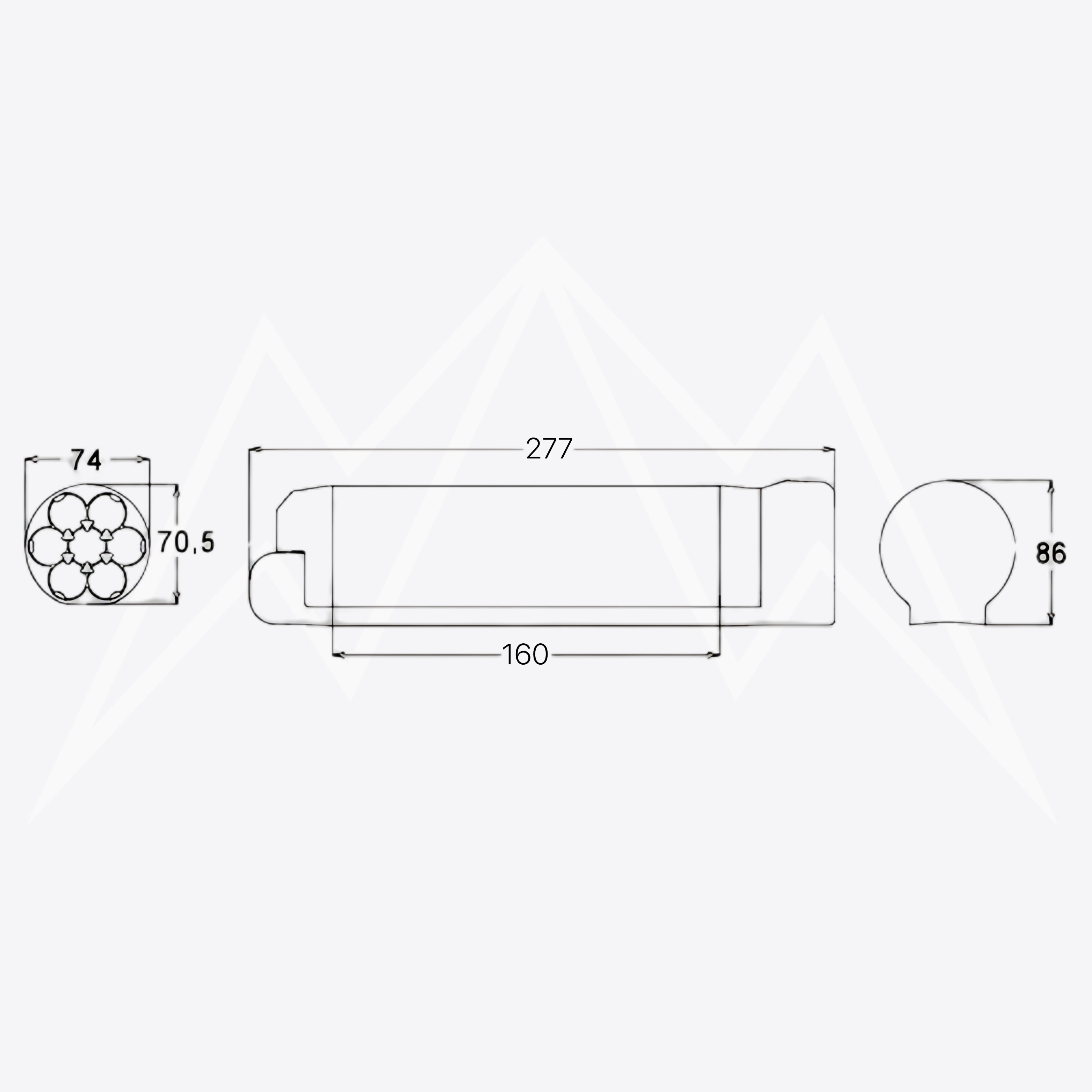 Cuttle DC-2170-1C Battery Pack