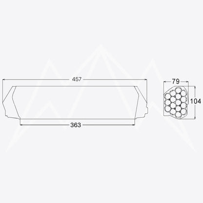 Dorado ID-Max (18) Battery Case