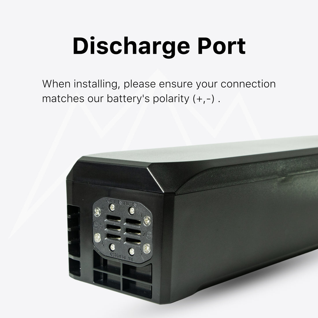 BPM B-52 Step-Thru Fat Tire Battery Pack