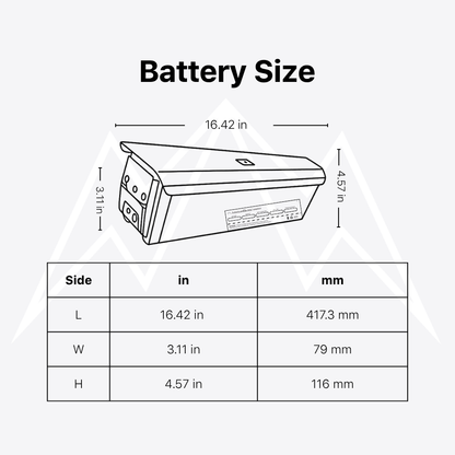 Addmotor M-380 Tandem Front Battery Pack