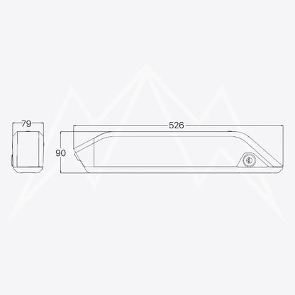 Kirin DK-7-T Battery Case