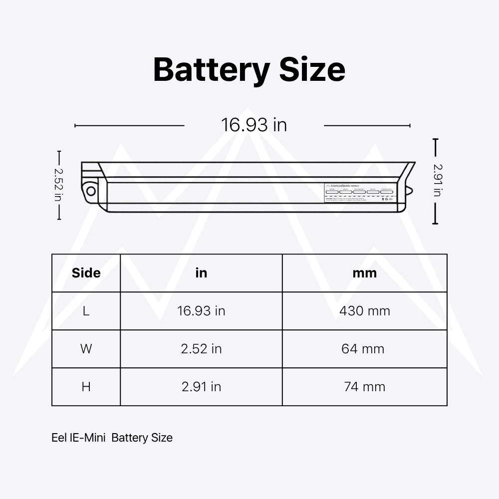 Eel IE-Mini Battery Pack